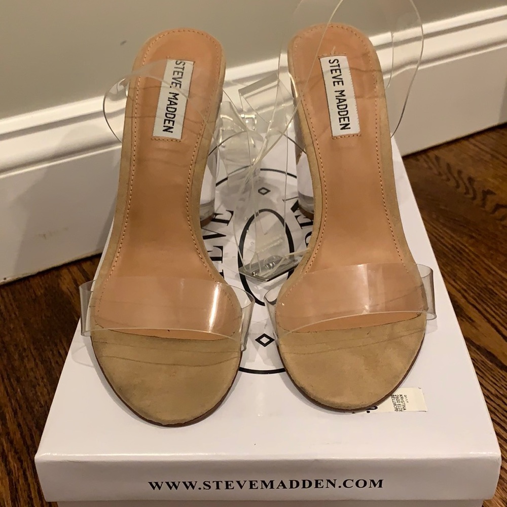 Steve Madden Heels “Clearer Clear”